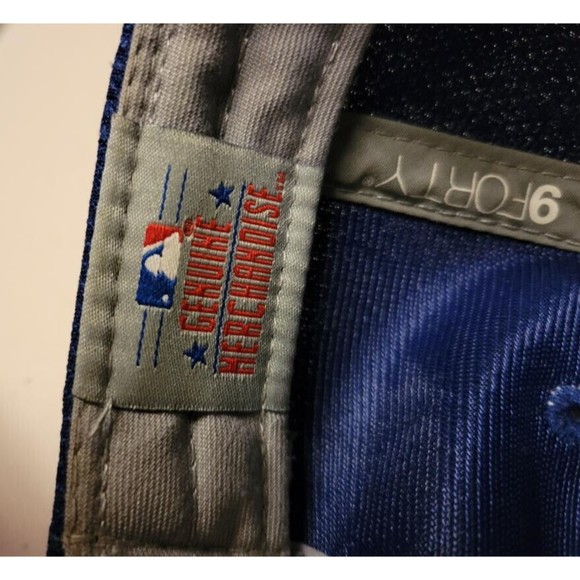 Los Angeles Dodgers Baseball Team New Era 9FORTY Adjustable Cap Hat Rubber Logo - Picture 3 of 5